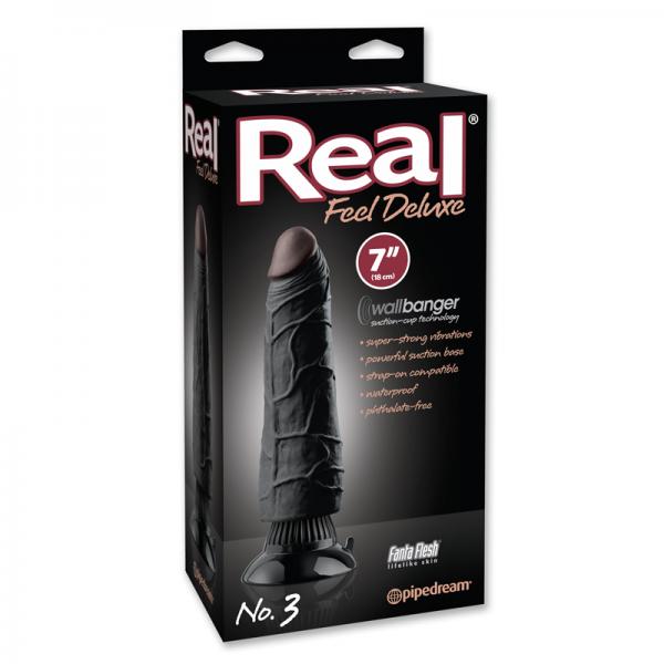Real Feel Deluxe # 3 - Black - happyshop365247