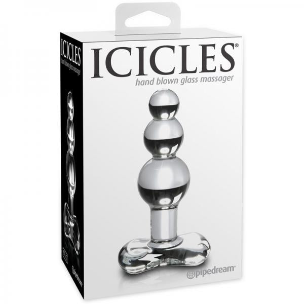 Icicles No 47 Beaded Glass Anal Plug - happyshop365247