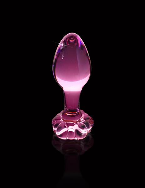 Icicles No 48 Pink Glass Butt Plug - happyshop365247