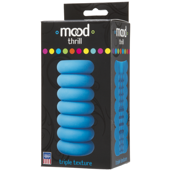 Mood Thrill Triple Texture Blue Stroker - happyshop365247