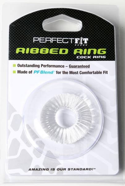 Ribbed Ring Clear - happyshop365247