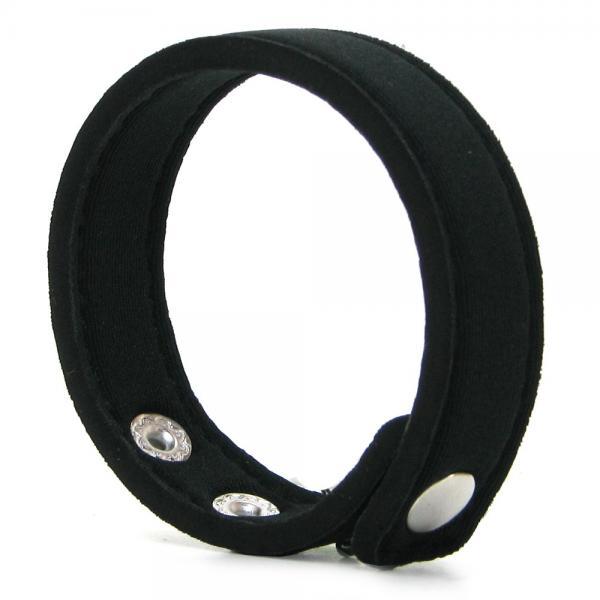 Neoprene Snap Cock Ring Black - happyshop365247