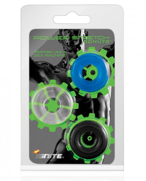 Power Stretch Donuts 3 Pack Rings - happyshop365247