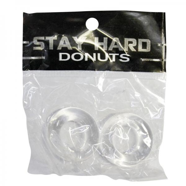 Thick Power Stretch Donuts 2 Pack Clear - happyshop365247