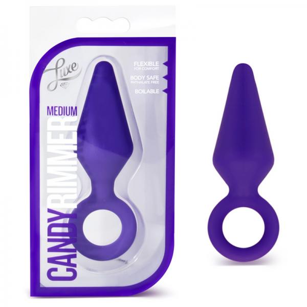 Candy Rimmer Medium Butt Plug Purple - happyshop365247