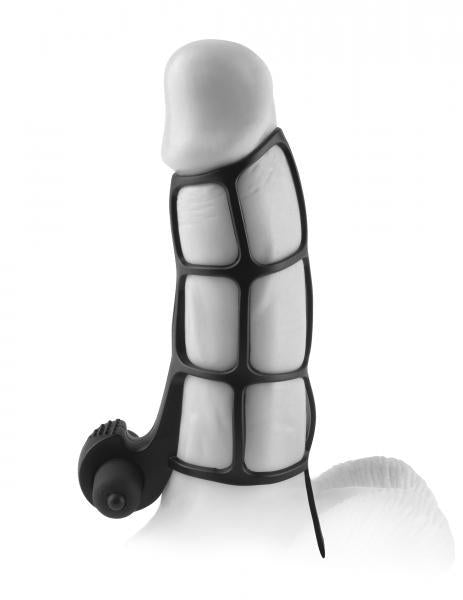 Deluxe Silicone Power Cage - Black - happyshop365247