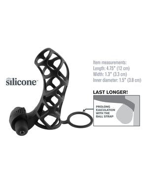Extreme Silicone Power Cage Black - happyshop365247