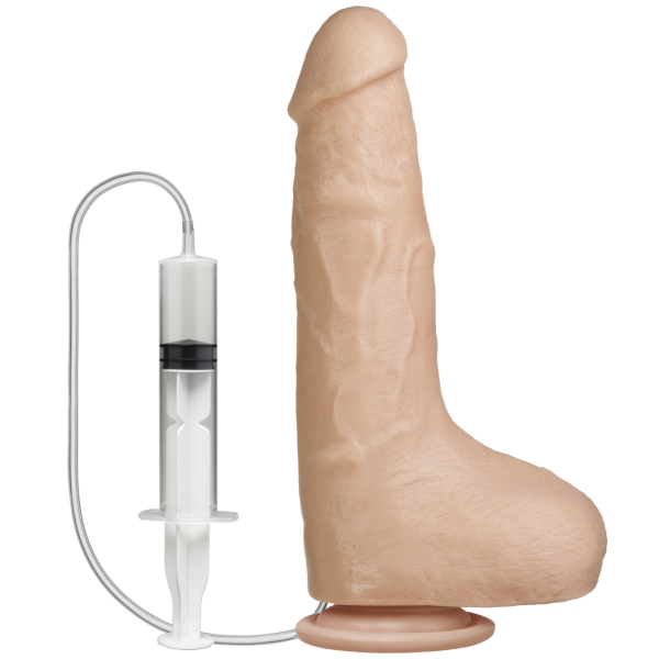 Squirting Realistic Dildo - Beige - happyshop365247