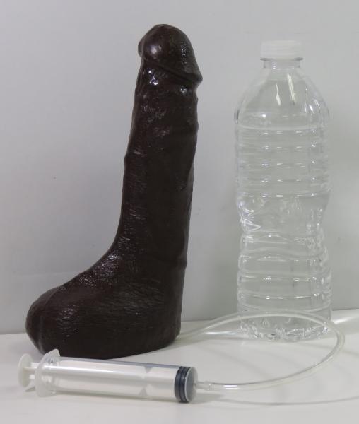 Squirting Realistic Black Dildo - happyshop365247