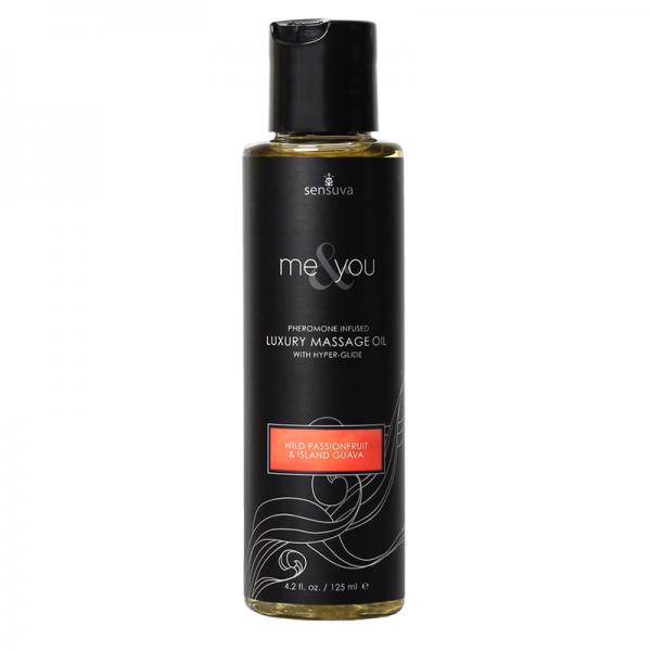Me & You Massage Oil Passion Fruit Guava 4.2oz - happyshop365247