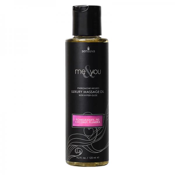 Me & You Massage Oil Pomegranate, Fig, Coconut, Plumeria 4.2oz - happyshop365247