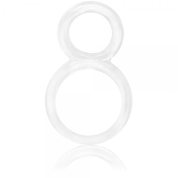 Ofinity Double Erection Ring - Clear - happyshop365247