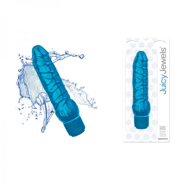 Juicy Jewels Cobalt Breeze Blue Vibrator - happyshop365247