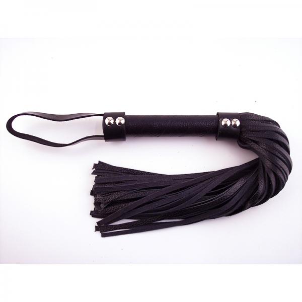 Rouge Short Leather Flogger Black - happyshop365247