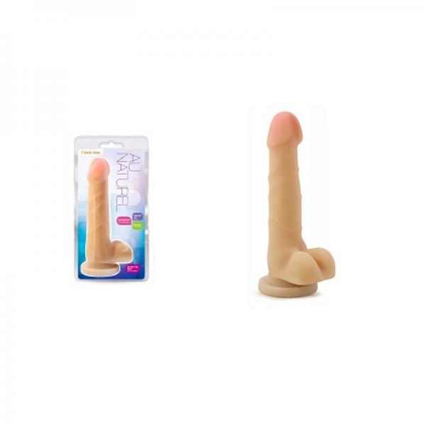 Au Natural 7 inches Sam Beige Dildo - happyshop365247
