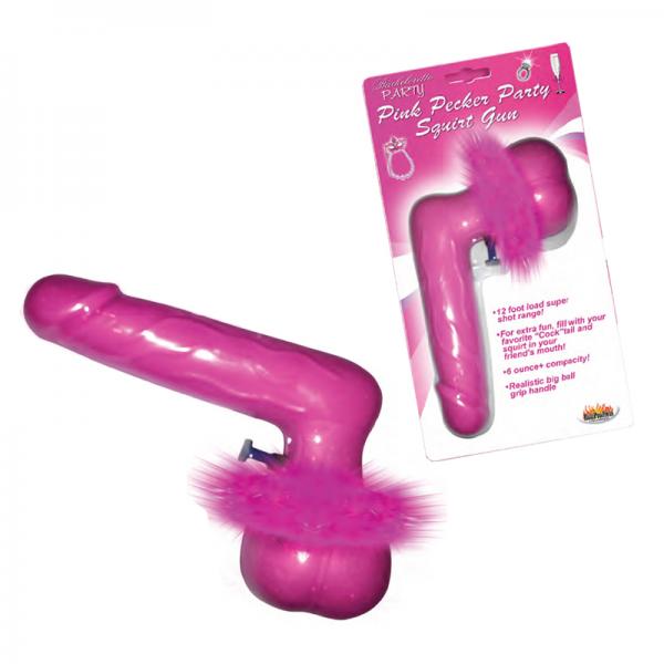 Pink Pecker Party Squirt Gun - happyshop365247