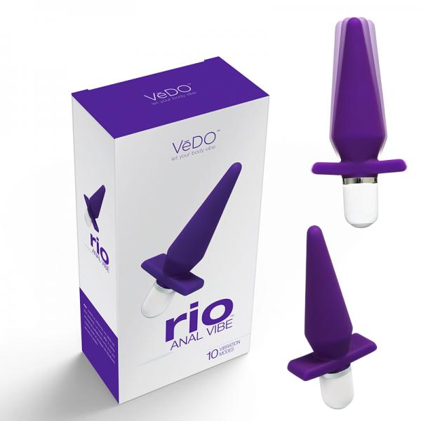 Vedo Rio Anal Vibe Into You Indigo - happyshop365247
