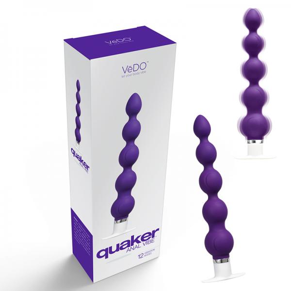 Vedo Quaker Anal Vibe Into You Indigo - happyshop365247