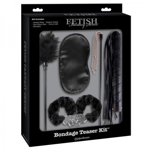 Fetish Fantasy Bondage Teaser Kit Black - happyshop365247