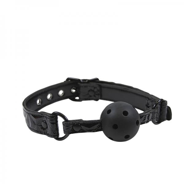 Sinful Black Ball Gag - happyshop365247