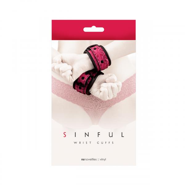 Sinful Wrist Cuffs Pink - happyshop365247