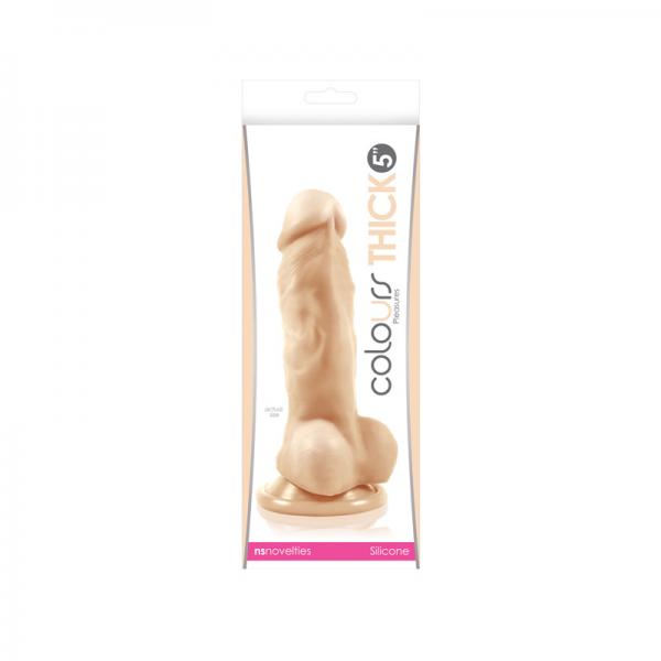 Colours Pleasures Thick 5in White - happyshop365247