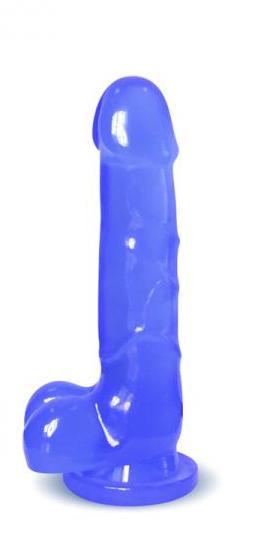 Sweet N Hard #4 Dong With Suction Cup & Balls Blue - happyshop365247