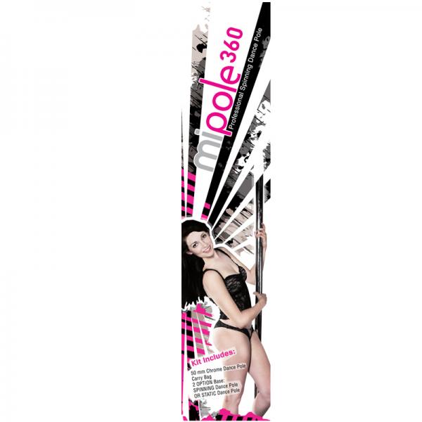 Mi-pole Professional Spinning Dance Pole 9ft/pads - happyshop365247
