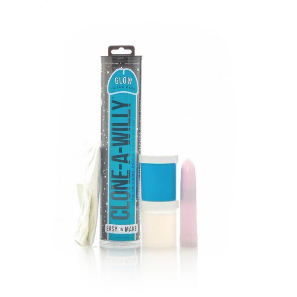 Clone-A-Willy Blue Glow In The Dark - happyshop365247