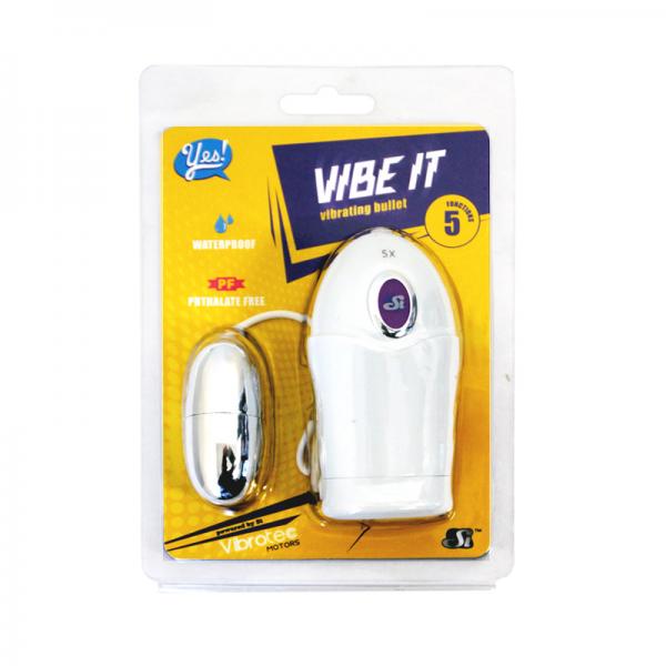 Vibe It White Bullet Vibrator - happyshop365247