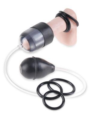 Fetish Fantasy Suck N Stroke Head Pump Black - happyshop365247