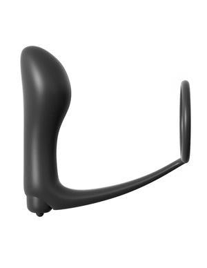 Anal Fantasy Ass Gasm Cockring Vibrating Plug Black - happyshop365247