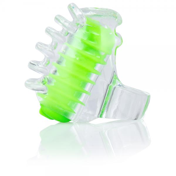 Color Pop Fingo Tip Green Finger Vibrator - happyshop365247