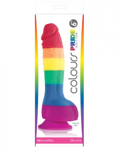 Colours Pride Edition 6 inches Dong Rainbow - happyshop365247