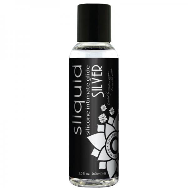 Sliquid Naturals Silver Silicone Lubricant 2oz - happyshop365247