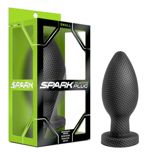 Spark - Silicone Plug - Small - Carbon Fiber - happyshop365247