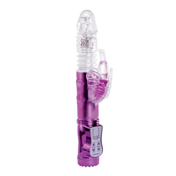 Wyld Vibes Butterfly Purple Rabbit Vibrator - happyshop365247