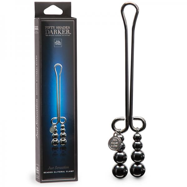 Fifty Shades Darker Just Sensation Beaded Clitoral Clamp - happyshop365247