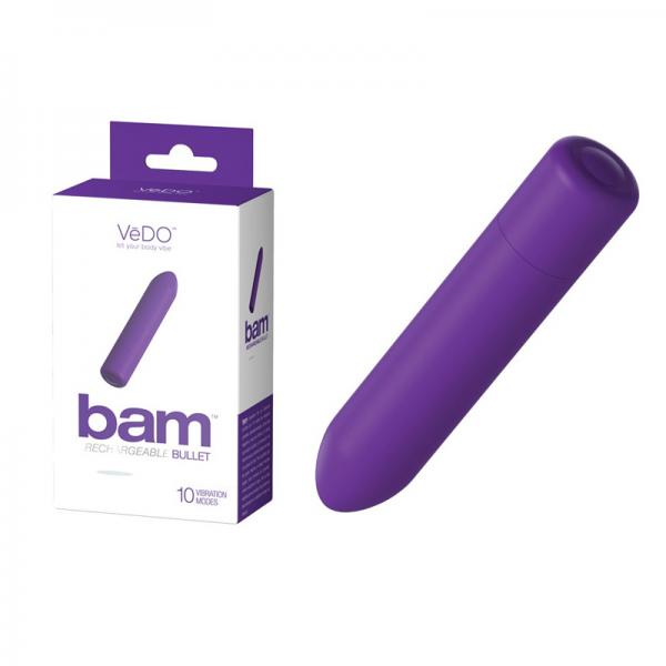 Vedo Bam Rechargeable Bullet - Into You Indigo - happyshop365247