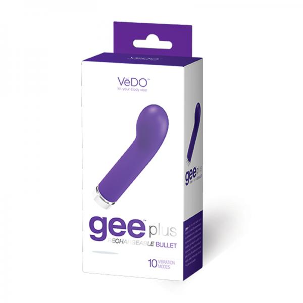 Vedo Geeplus Rechargeable Vibe - Into You Indigo - happyshop365247