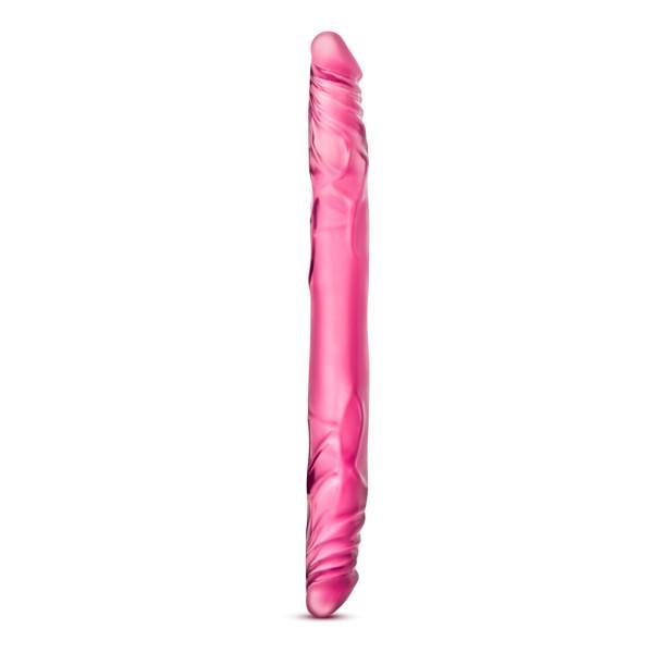 B Yours - 14in Double Dildo - Pink - happyshop365247