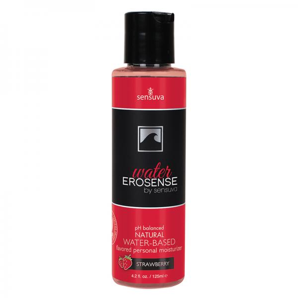 Erosense Water Strawberry Flavored Water-based Lubricant 4.2 Fl. Oz Bottle - happyshop365247