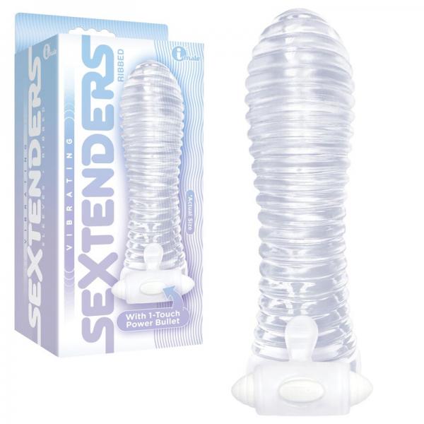The 9's, Vibrating Sextenders, Ribbed - happyshop365247