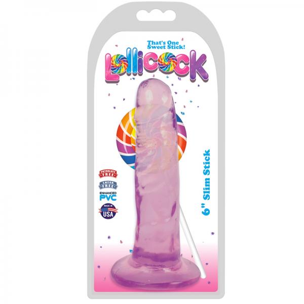 Lollicock Slim Stick 6in Grape Ice - happyshop365247