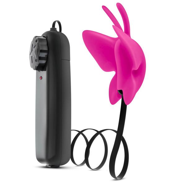 Luxe Butterfly Teaser Pink Clitoral Vibrator - happyshop365247