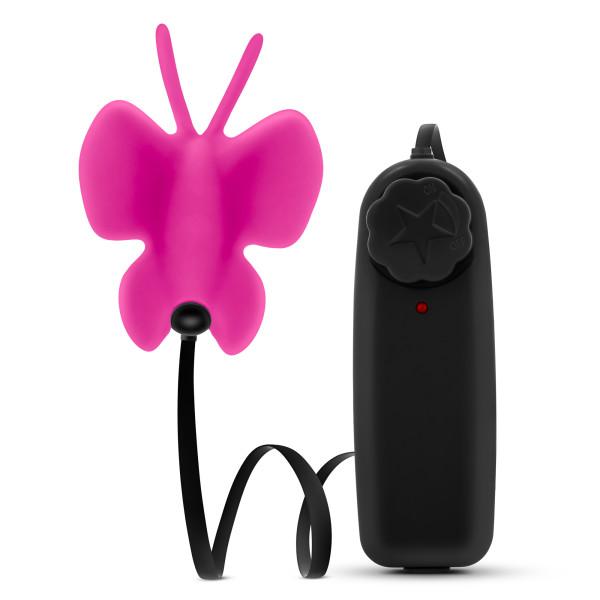 Luxe Butterfly Teaser Pink Clitoral Vibrator - happyshop365247