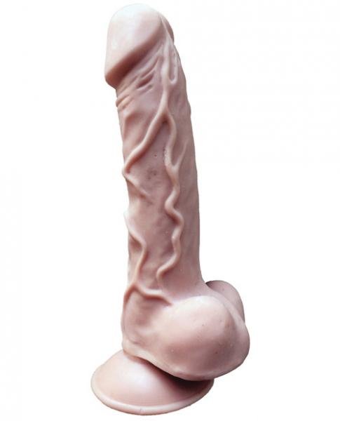 Skinsations Hard Drive 8 inches Dildo Beige - happyshop365247