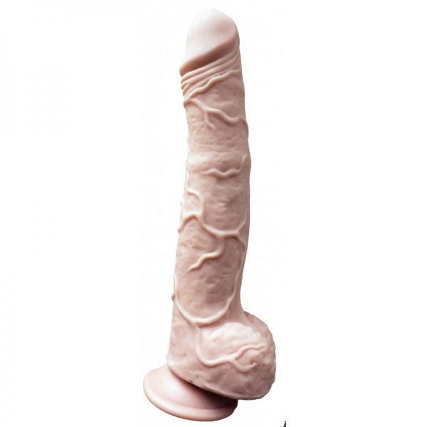 Skinsations Cockasaurus 11 inches Dildo Beige - happyshop365247