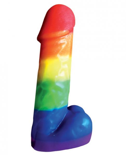 Rainbow Pecker Party Candle 7 inches - happyshop365247