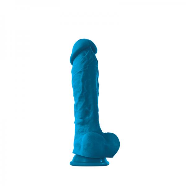Coloursoft 5 inches Soft Dildo Blue - happyshop365247